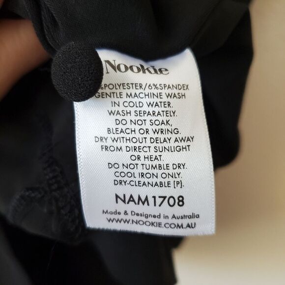 REVOLVE x Nookie Strappy Black Hollywood Pin Up Bodycon Midi Dress - Picture 6 of 6